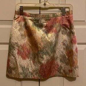 3 for $20 - H&M gold mini skirt